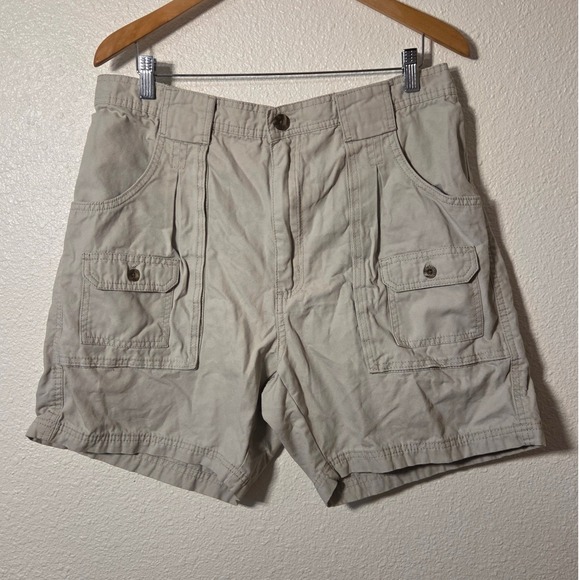 RedHead Other - RedHead Cargo Shorts Khaki Cotton Outdoor Utility Hiking Shorts Mens 38 Gorpcore